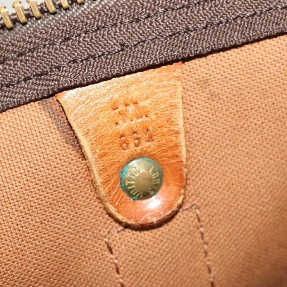 LOUIS VUITTON Monogram Keepall 50 Boston Bag M41426 LV Auth 122457 - Picture 10 of 16